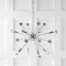 Jonathan Y Glenn 8-Light 22.5" Metal Sputnik-Style LED Chandelier, Chrome JYL9017A - alternate 9
