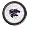 Holland Bar Stool Co Kansas State University Indoor/Outdoor LED Thermometer ODThrm14BK-08KnsasS - alternate 1