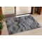 Homeroots 3' X 5' Taupe And Ivory Abstract Washable Indoor Outdoor Area Rug 631323 - alternate 1