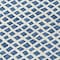 Homeroots 8' Navy Blue And Ivory Round Geometric Washable Indoor Outdoor Area Rug 583308 - alternate 8