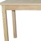Homeroots 60" Natural Solid Wood Dining Table 548926 - alternate 5