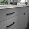 Richelieu 7 9/16-inch (192 mm) Center to Center Matte Black Contemporary Cabinet Pull BP7345192900 - alternate 7