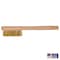 Gornell Brush Typewriter Utility Brush - Wood Handle, Brass Filament 8158-B - alternate 1