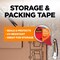 Scotch Packing Tape & Dispenser Combo Pack, 2.4 mil Thick, 1.9 in W x 38.2 yd L, 3 in Core Dia., Clear 3650-RD-12GC - alternate 8