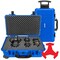 Eylar 22in Carry-On Roller Hard Case With Ragar Reconfigurable & Reusable Crosslinked Foam Insert SA00034-BLU-RG-XP - alternate 1