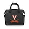 Picnic Time Family Of Brands NCAA Virginia Cavaliers On The Go Lunch Bag Cooler - Soft Cooler Lunch Box, Black 510-00-179-594-0 - alternate 1