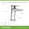 Symmons Verity Single-Hole Single-Handle Bathroom Faucet with Push Pop Drain (1.0 GPM) SLS4912PP - alternate 3