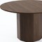 Homeroots 52" Brown Wood Pedestal Base Round Top Dining Table 720952 - alternate 6