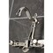 Kingston Brass Two-Handle Wall Mount Bridge Kitchen Faucet, Polished Nickel KS2446BPL - alternate 6