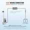 Vevor Linear Actuator 12V 6Inch 0.55 in/s High Speed 220lbs/1000N IP54 Protection OK648-1000N - alternate 6