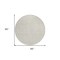 Homeroots 8' Beige And Ivory Round Geometric Washable Indoor Outdoor Area Rug 595621 - alternate 8