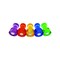 Magnet Source Magnetic Push Pins .625in L X .375in W Assorted Neodymium Assorted, 10PK 8013 - alternate 19