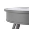 Leisuremod Walbrooke Patio Round Fire Pit and Tank Holder, Grey WGR-29-24-GL - alternate 9