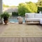 Homeroots 9' X 12' Gold And Ivory Southwestern Washable Indoor Outdoor Area Rug 593682 - alternate 8