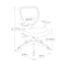 Space Seating 55 Series Air Grid and Mesh Office Chair, Black 5500SL-3M - alternate 4