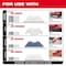 Milwaukee Tool FASTBACK Folding Utility Knife with Blade Storage, 6-7/8 in, Red 48-22-1502 - alternate 20