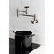 Kingston Brass Wall Mount Pot Filler Faucet, Polished Nickel KS3106PKX - alternate 5