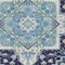 Homeroots 10' X 14' Navy Blue Ivory And Black Oriental Washable Indoor Outdoor Area Rug 600173 - alternate 8
