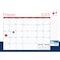 House Of Doolittle Monthly Planner, Seasonal, 12 Months, Jan-Dec, 7 in x 10 in, Bright Blue Cover 239-08 - alternate 3