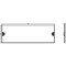 Siemens ALPHA 630 Universal Section cover without cutouts H=200 mm W=600 mm 8GK9623-1KK20 - alternate 3