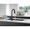 Delta Monrovia Single Handle Pull-Down Kitchen Faucet 9191-BL-DST - alternate 4