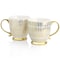 Gibson Home Gold Finch 4 Piece 16.7oz Electroplated Fine Ceramic Mug Set in Gold 131001.01 - alternate 7
