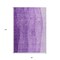 Homeroots 8' X 10' Purple And Lavender Ombre Washable Indoor Outdoor Area Rug 581825 - alternate 8