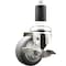 Service Caster 3.5 Inch 316SS Thermoplastic Rubber Swivel 1-1/2 Inch Stem Caster Brake SCC SCC-SS316EX20S3514-TPRB-TLB-112 - alternate 1
