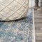 Jonathan Y Rosalia Cottage Medallion Ivory/Blue 5 ft. x 8 ft. Area Rug MDP403G-5 - alternate 7