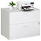Basicwise 35.75 in W 2 Drawer File Cabinet, White QI004697.WT - alternate 10