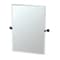 Gatco Latitude II 31.5" Frameless Rectangle Mirror Matte Black 4249MXS - alternate 1