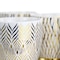 Gibson Home Gold Finch 4 Piece 16.7oz Electroplated Fine Ceramic Mug Set in Gold 131001.01 - alternate 8