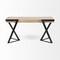 Homeroots 60" Brown and Black Writing Desk 380231 - alternate 10