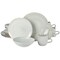 Laurie Gates Ravenna 16 Piece Round Stoneware Dinnerware Set in Grey 113835.16 - alternate 1