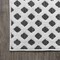 Jonathan Y Rabat High-Low Pile Mini-Diamond Trellis White/Black 4 ft. x 6 ft. Indoor/Outdoor Area Rug SBH101B-4 - alternate 7
