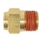 Mytee Products DOT Male Connector Brass Push-Lock Air Brake Fitting 1/2 in Tube OD x 1/2 in NPT (Set of 5pcs) MP-ABF-ST1212 - alternate 6