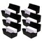Innovative Storage Designs Black Index Card Holder, 4" x 6", 6PK 45002 - alternate 1