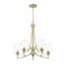 Z-Lite Joliet Burnished Brass 5 Light Chandelier 473-5BBR - alternate 6