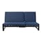 Leisuremod Chelsea 2-in-1 Convertible Sofa & Double Chaise, Aluminum, 660lb Capacity CLBL-82BU - alternate 9