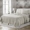 Homeroots Four Piece Light Gray Linen Sheet Set 520711 - alternate 6