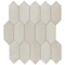 Daltile Miramo 2'' x 5'' Ceramic Picket Wall Mosaic, 12PK MR44PCK25MBMSGL - alternate 1