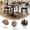 Flash Furniture Commercial 48x30 Natural HPL Tabletop-Black Table T-Bases ST-REC3048-NAT-T0522-GG - alternate 10