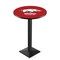 Holland Bar Stool Co 42" Blk Wrinkle Arkansas Pub Table, 36" dia. Top L217B4236ArknUn - alternate 1
