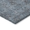 Homeroots 8' Black Round Oriental Washable Indoor Outdoor Area Rug 563831 - alternate 8