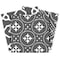 Homeroots 7" X 7" Gray And White Mosaic Peel And Stick Removable Tiles 390711 - alternate 1