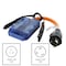 Ac Works Power Strip Cord, STW, 5-15/20R, L5-30P, 1.5 ft., Orange L530CBF520 - alternate 9
