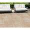 Homeroots 10' X 14' Coral And Salmon Abstract Washable Indoor Outdoor Area Rug 588779 - alternate 1