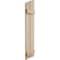 Ekena Millwork Riverwood 2 Board Joined Board-n-Batten w/Elliptical Top Faux Wood Shutters, 11W x 76H, PR SHUBJL11X76RWPR - alternate 11
