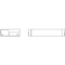 Siemens ALPHA 630 DIN partition horizontal W = 250 mm D = 250/320 mm sheet steel 8GK9520-0KK10 - alternate 3