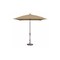 Treasure Garden 7.5 ft Square Patio Umbella, aluminum, fiberglass ribs, outdoor, Heather Beige UM847SQ-00 5476 Heather Beige - alternate 1